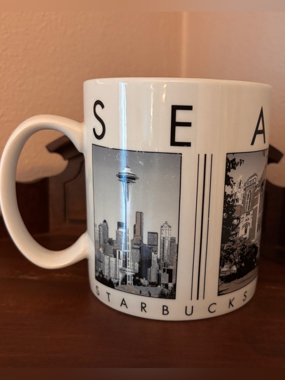 Starbucks Coffee Mug Barista City Series Seattle 2003